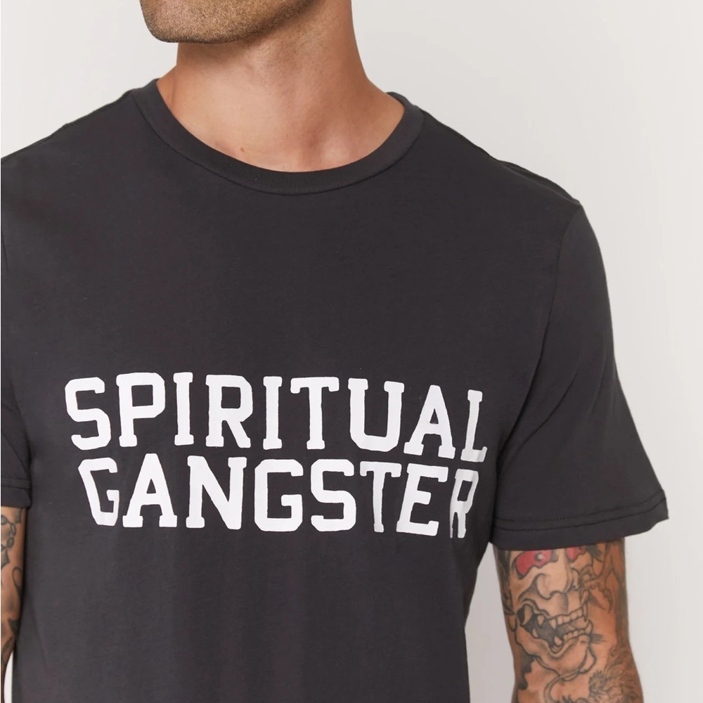 Spiritual Gangster Varsity Tee SZ XXL